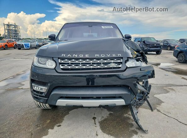 SALWR2KF3GA550979 2016 LAND ROVER RANGE Black Widok z przodu