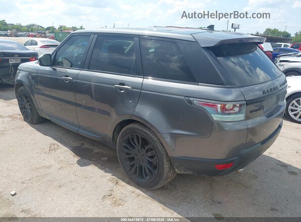 SALWR2KF4GA632820 2016 LAND ROVER RANGE ROVER SPORT Gray Задня ліва чверть
