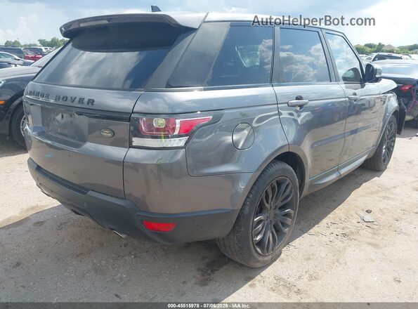 SALWR2KF4GA632820 2016 LAND ROVER RANGE ROVER SPORT Gray Задня права чверть
