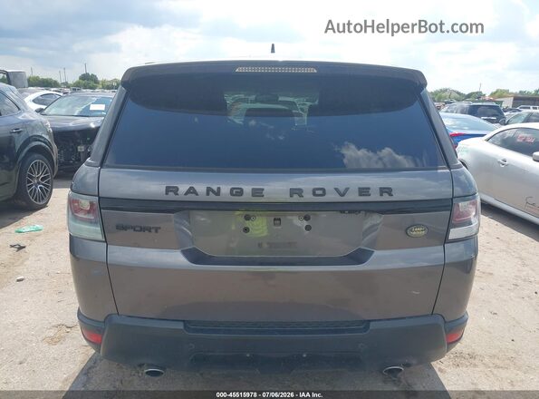 SALWR2KF4GA632820 2016 LAND ROVER RANGE ROVER SPORT Gray 