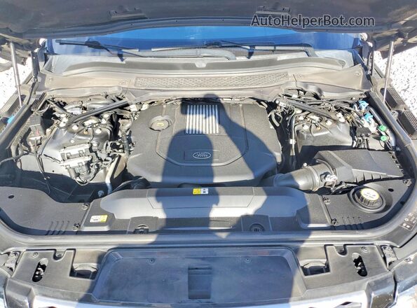 SALWR2KF4GA638889 2016 LAND ROVER RANGE Черный Вид подкапотного пространства