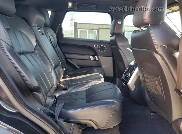SALWR2KF4GA638889 2016 LAND ROVER RANGE Черный Вид задней части салона