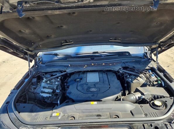SALWR2KF7GA646095 2016 LAND ROVER RANGE Black ძრავის განყოფილების ხედი
