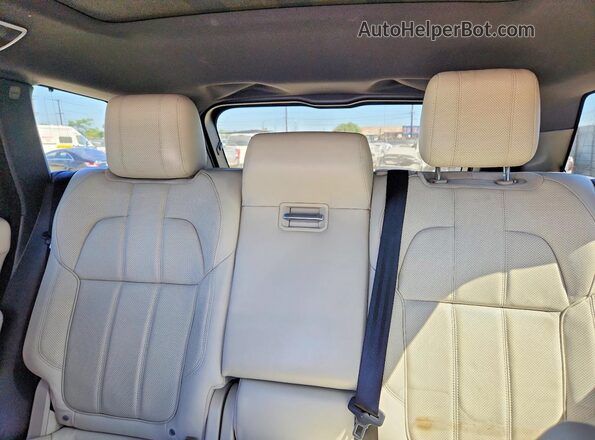 SALWR2KF7GA646095 2016 LAND ROVER RANGE Black უკანა სავარძლების ხედი