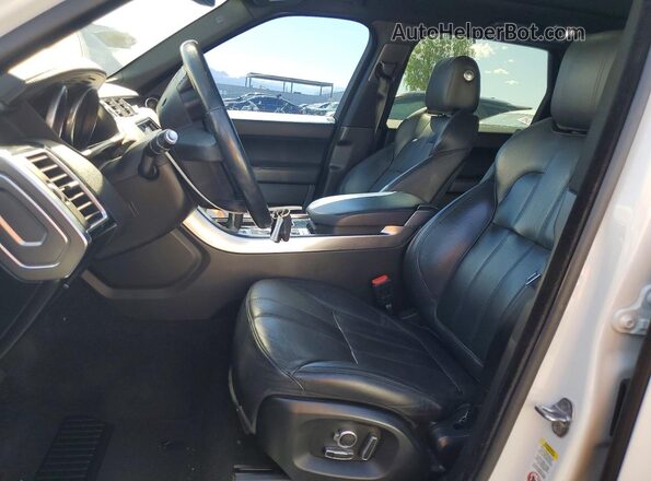 SALWR2PF1GA592236 2016 LAND ROVER RANGE Белый Вид салона спереди