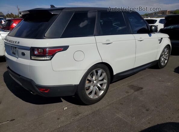 SALWR2PF1GA592236 2016 LAND ROVER RANGE Белый Задняя правая четверть