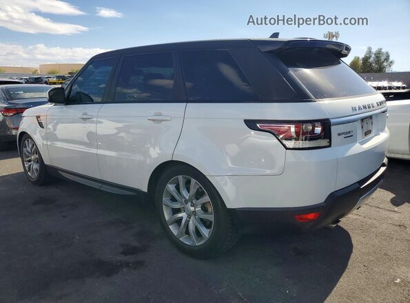SALWR2PF1GA592236 2016 LAND ROVER RANGE Белый Задняя левая четверть