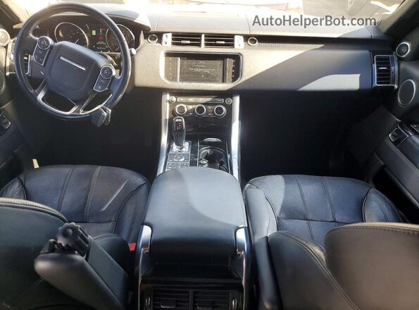 SALWR2PF1GA592236 2016 LAND ROVER RANGE Белый Вид панели приборов