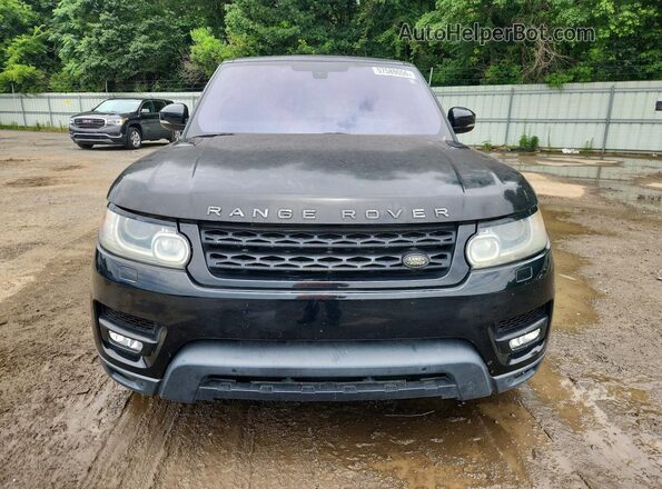 SALWR2PF3GA120975 2016 LAND ROVER RANGE Black წინა ხედი