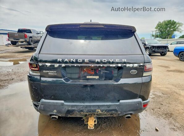 SALWR2PF3GA120975 2016 LAND ROVER RANGE Black უკანა ხედი