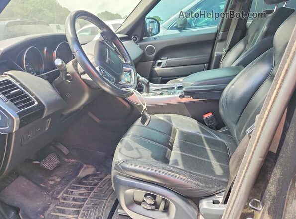 SALWR2PF3GA120975 2016 LAND ROVER RANGE Black წინა სალონის ხედი