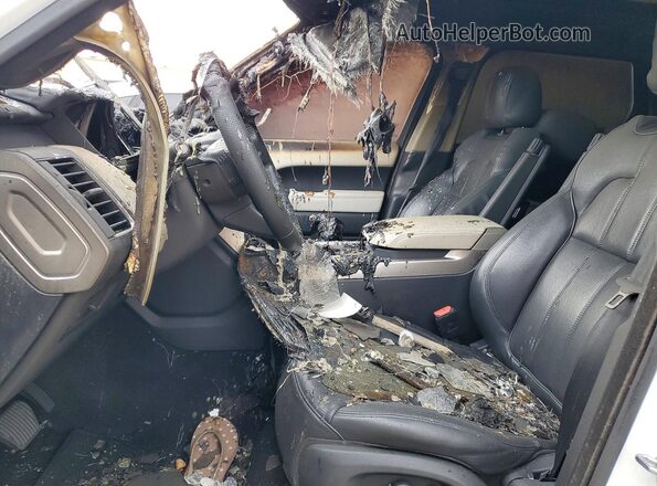 SALWR2PF3GA123116 2016 LAND ROVER RANGE Белый Вид салона спереди