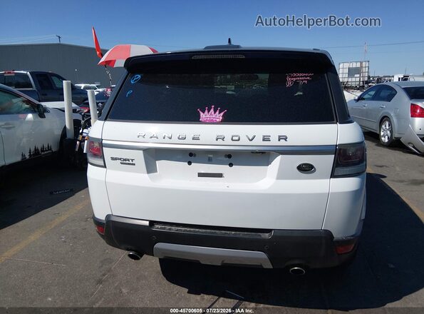 SALWR2PF3GA589306 2016 LAND ROVER RANGE ROVER SPORT White 