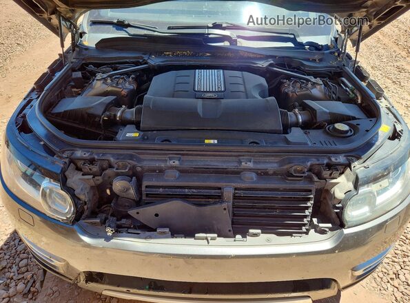 SALWR2PF4GA115168 2016 LAND ROVER RANGE Gray ძრავის განყოფილების ხედი