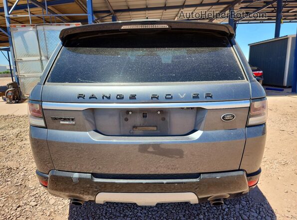 SALWR2PF4GA115168 2016 LAND ROVER RANGE Gray უკანა ხედი