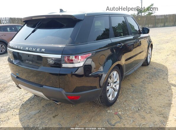 SALWR2PF4GA664126 2016 LAND ROVER RANGE ROVER SPORT Black Tył prawy