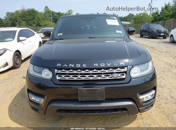 SALWR2PF4GA664126 2016 LAND ROVER RANGE ROVER SPORT Black Widok zestawu wskaźników