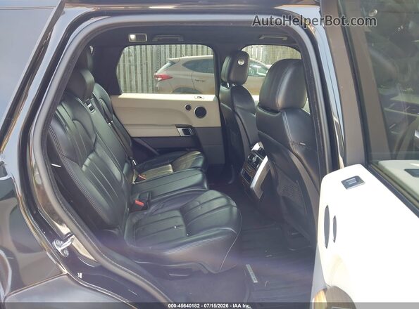 SALWR2PF4GA664126 2016 LAND ROVER RANGE ROVER SPORT Black Widok naklejki z numerem VIN