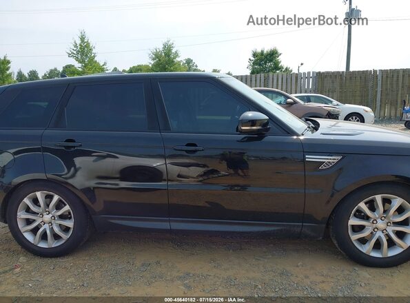 SALWR2PF4GA664126 2016 LAND ROVER RANGE ROVER SPORT Black Widok wnętrza z tyłu
