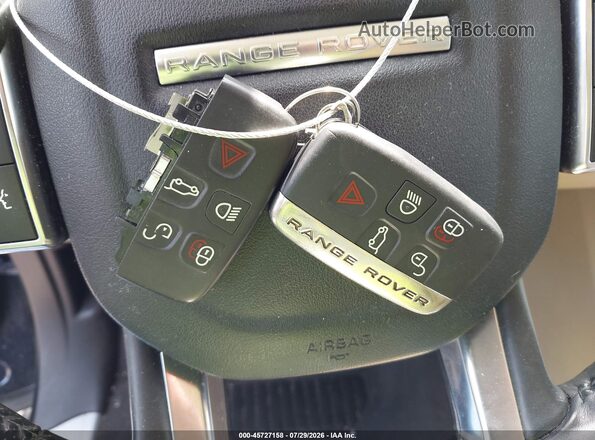 SALWR2PF6GA119576 2016 LAND ROVER RANGE ROVER SPORT Blue Вид панелі приладів