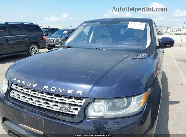 SALWR2PF6GA119576 2016 LAND ROVER RANGE ROVER SPORT Blue Вид спереду