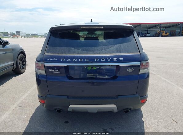 SALWR2PF6GA119576 2016 LAND ROVER RANGE ROVER SPORT Blue 