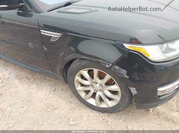 SALWR2PF7GA117044 2016 LAND ROVER RANGE ROVER SPORT Black Widok z przodu