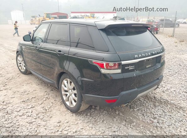 SALWR2PF7GA117044 2016 LAND ROVER RANGE ROVER SPORT Black Tył lewy