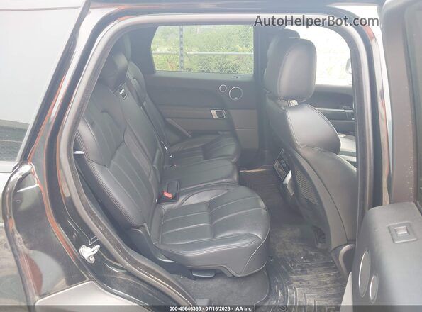 SALWR2PF7GA117044 2016 LAND ROVER RANGE ROVER SPORT Black Widok naklejki z numerem VIN