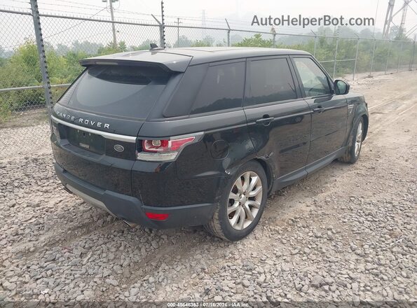 SALWR2PF7GA117044 2016 LAND ROVER RANGE ROVER SPORT Black Tył prawy