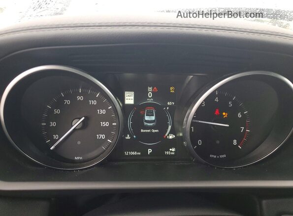SALWR2PF7GA591530 2016 LAND ROVER RANGE White Սարքավորումների վահանակի տեսք
