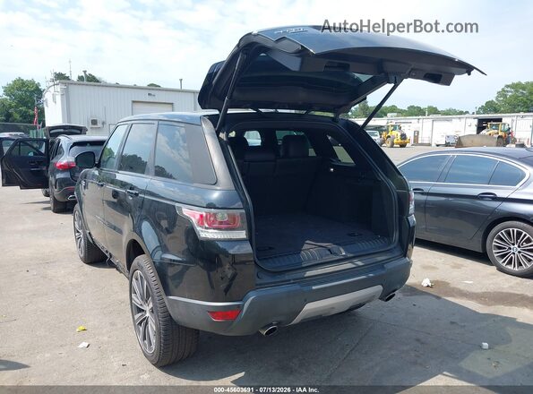 SALWR2PF7GA593505 2016 LAND ROVER RANGE ROVER SPORT Black უკანა მარცხენა