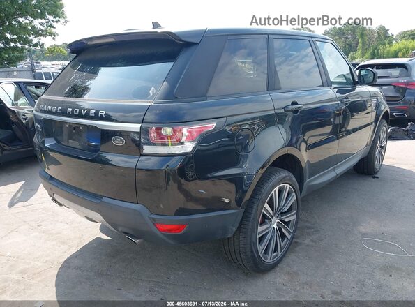SALWR2PF7GA593505 2016 LAND ROVER RANGE ROVER SPORT Black უკანა მარჯვენა