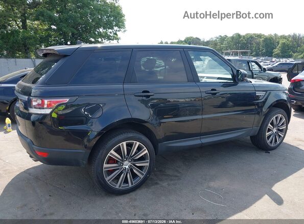 SALWR2PF7GA593505 2016 LAND ROVER RANGE ROVER SPORT Black სალონის 360-გრადუსიანი ხედი