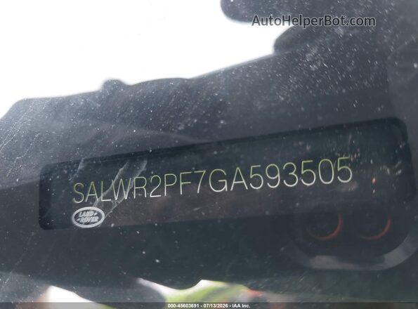 SALWR2PF7GA593505 2016 LAND ROVER RANGE ROVER SPORT Black 