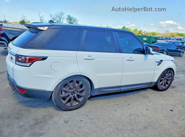 SALWR2PF7GA659289 2016 LAND ROVER RANGE Белый Задняя правая четверть