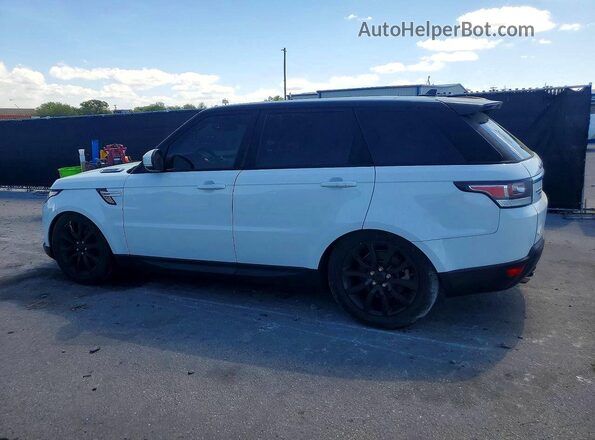 SALWR2PF7GA659289 2016 LAND ROVER RANGE Белый Задняя левая четверть