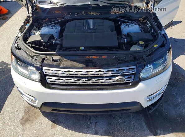 SALWR2PF7GA659289 2016 LAND ROVER RANGE Белый Вид подкапотного пространства