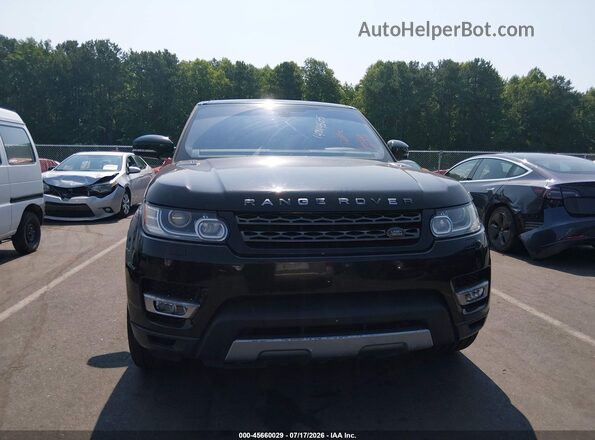 SALWR2PF8GA595683 2016 LAND ROVER RANGE ROVER SPORT Black Вид спереду