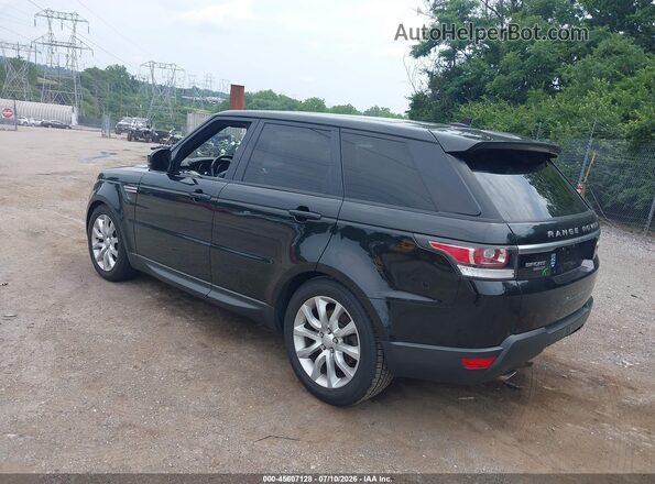 SALWR2PF9GA592761 2016 LAND ROVER RANGE ROVER SPORT Black Հետևի ձախ