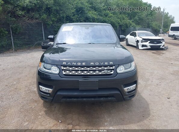 SALWR2PF9GA592761 2016 LAND ROVER RANGE ROVER SPORT Black Առջևի վահանակի տեսք