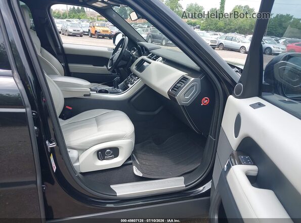 SALWR2PF9GA592761 2016 LAND ROVER RANGE ROVER SPORT Black Սալոնի դիմացի տեսք