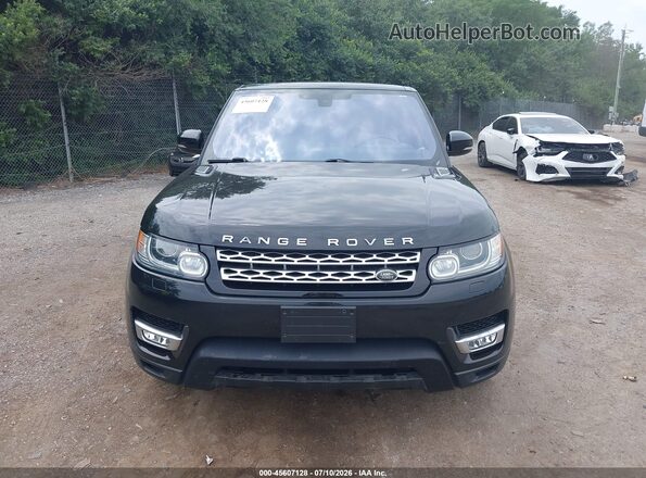 SALWR2PF9GA592761 2016 LAND ROVER RANGE ROVER SPORT Black Դիմացի տեսք