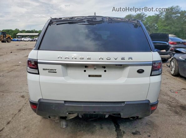 SALWR2PF9GA593022 2016 LAND ROVER RANGE White უკანა ხედი