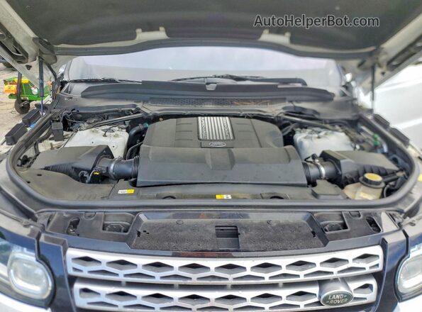 SALWR2PF9GA593022 2016 LAND ROVER RANGE White ძრავის განყოფილების ხედი