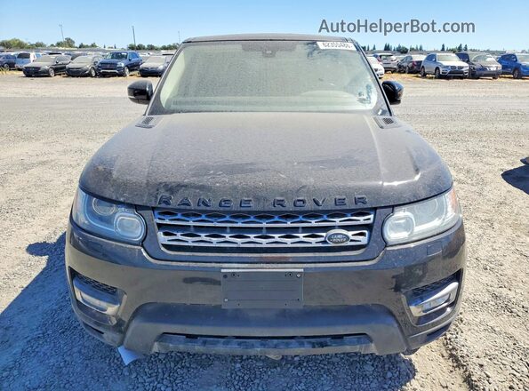 SALWR2PFXGA115174 2016 LAND ROVER RANGE Black Widok z przodu