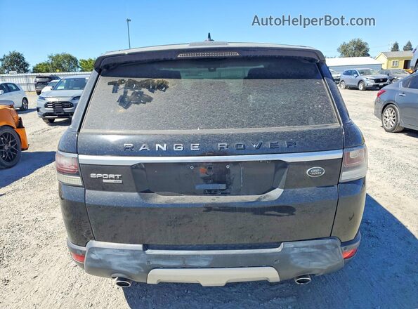 SALWR2PFXGA115174 2016 LAND ROVER RANGE Black Widok z tyłu