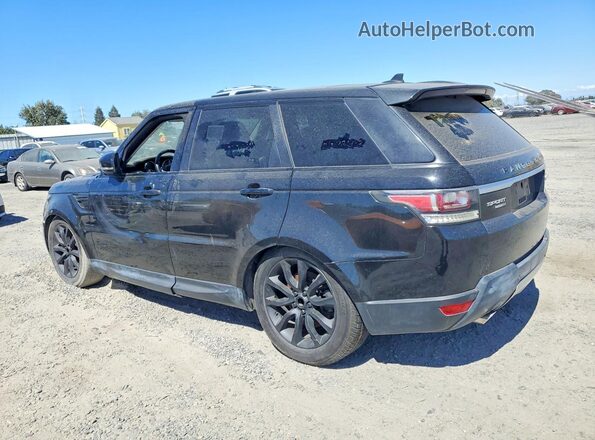 SALWR2PFXGA115174 2016 LAND ROVER RANGE Black Tył lewy