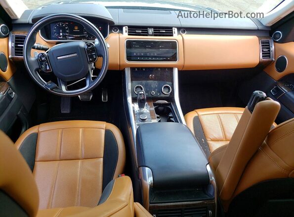 SALWR2RE1KA837095 2019 LAND ROVER RANGE Charcoal Dashboard view