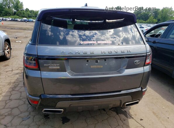 SALWR2RE1KA837095 2019 LAND ROVER RANGE Charcoal Rear view